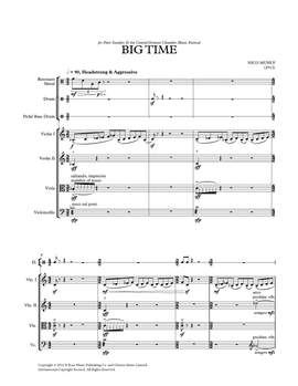 Nico Muhly: Big Time - Score