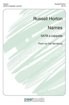 Russell Horton: Names