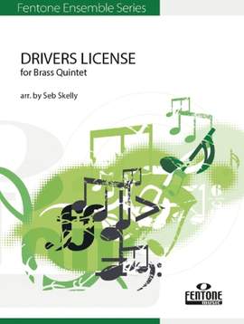 Olivia Rodrigo: Drivers License (for Brass Quintet) (arr. Seb Skelly) - Bb Bass T.C.
