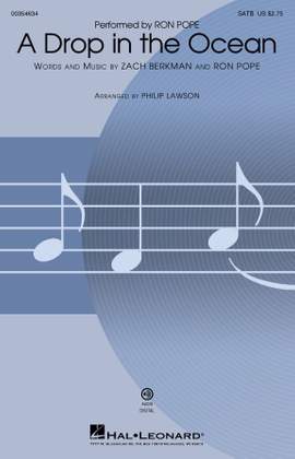 Ron Pope: A Drop In The Ocean (arr. Philip Lawson)
