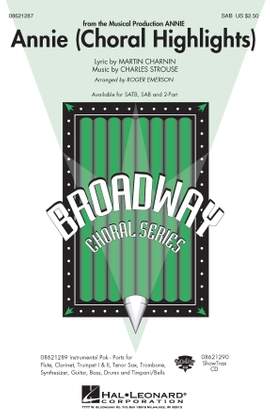 Charles Strouse: Annie (Choral Highlights) (arr. Roger Emerson)