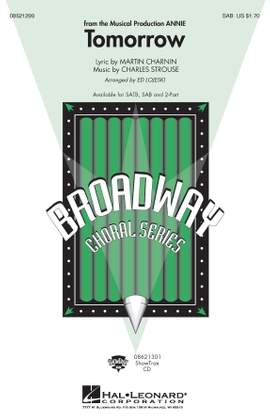 Charles Strouse: Tomorrow (from Annie) (arr. Ed Lojeski)