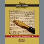 Francis McBeth: Canto - Full Score Product Image