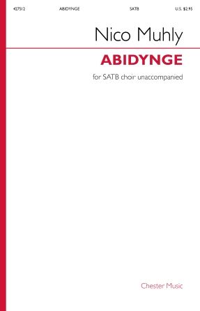 Nico Muhly: Abidynge