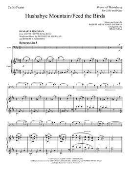 Sherman Brothers: Hushabye Mountain / Feed The Birds (Medley) (arr. Brad Haak)