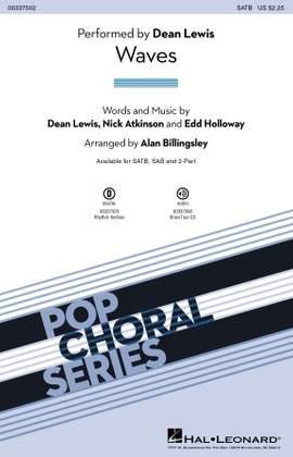 Dean Lewis: Waves (arr. Alan Billingsley) - Bass