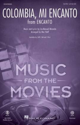 Lin-Manuel Miranda: Colombia, Mi Encanto (from Encanto) (arr. Mac Huff) - Bass