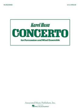 Karel Husa: Concerto for Percussion and Wind Ensemble (Score Only) - Conductor