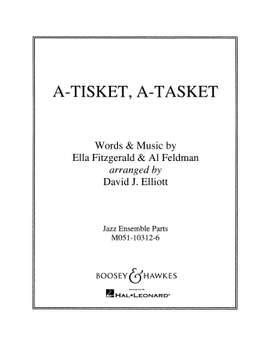 Ella Fitzgerald: A-Tisket, A-Tasket (arr. David J. Elliott) - Piano