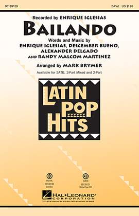Enrique Iglesias Featuring Descemer Bueno and Gente de Zona: Bailando (arr. Mark Brymer)