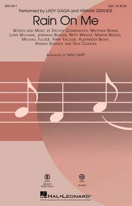 Lady Gaga & Ariana Grande: Rain On Me (arr. Mac Huff)