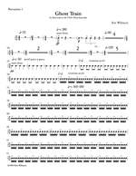 Eric Whitacre: Ghost Train Trilogy - Complete Set (Three Movements) - Percussion 1 Product Image