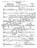 Eric Whitacre: October - Eb Baritone Saxophone Product Image