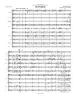 Eric Whitacre: October - Full Score Product Image