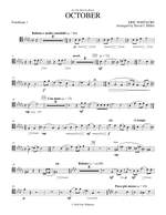 Eric Whitacre: October - Trombone 1 Product Image