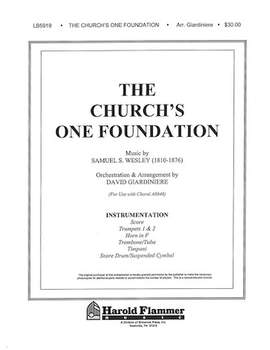Samuel S. Wesley: The Church's One Foundation (arr. David Giardiniere) - Full Score