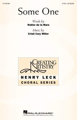 Cristi Cary Miller: Some One
