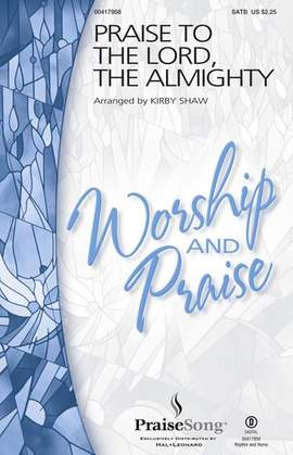 Kirby Shaw: Praise To The Lord, The Almighty - Drums