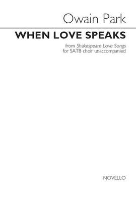 Owain Park: When Love Speaks