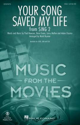 U2: Your Song Saved My Life (from Sing 2) (arr. Mark Brymer)