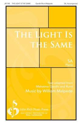 William V. Malpede: The Light Is The Same