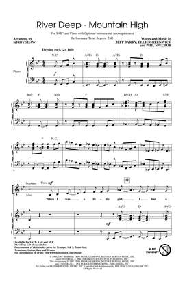 Tina Turner: River Deep - Mountain High (arr. Kirby Shaw)