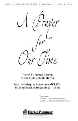 Joseph M. Martin: A Prayer For Our Time (arr. Brant Adams)