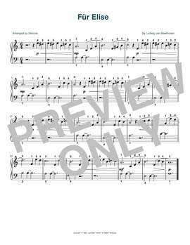 Ludwig Van Beethoven: Fur Elise (arr. Skoove)