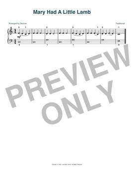 Traditional: Mary Had A Little Lamb (arr. Skoove)