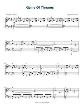 Ramin Djawadi: Game Of Thrones (arr. Skoove)