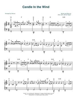Elton John: Candle In The Wind (arr. Skoove)