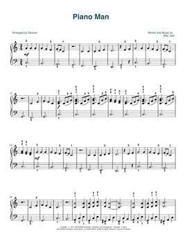 Billy Joel: Piano Man (arr. Skoove)