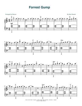 Alan Silvestri: Forrest Gump - Main Title (Feather Theme) (arr. Skoove)