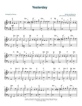 The Beatles: Yesterday (arr. Skoove)