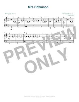 Simon & Garfunkel: Mrs. Robinson (arr. Skoove)
