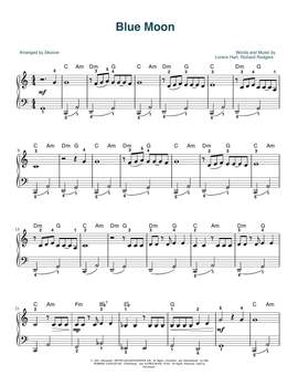 Billie Holiday: Blue Moon (arr. Skoove)