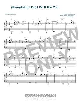 Brandy: (Everything I Do) I Do It For You (arr. Skoove)