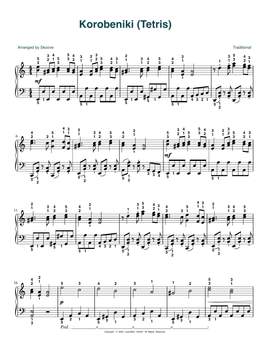 Traditional: Korobeniki (Tetris) (arr. Skoove)