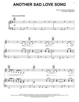 Toni Braxton: Another Sad Love Song