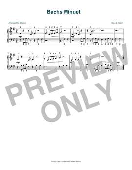 J.S. Bach: Bach's Minuet (arr. Skoove)