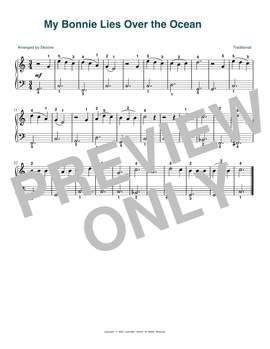 Traditional: My Bonny Lies Over The Ocean (arr. Skoove)
