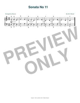 W.A. Mozart: Sonata No. 11 (arr. Skoove)