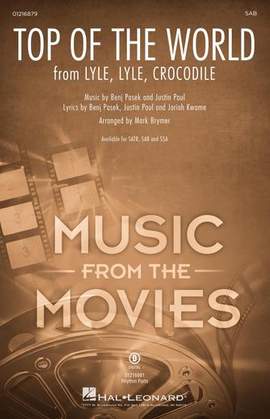 Shawn Mendes: Top Of The World (from Lyle, Lyle, Crocodile) (arr. Mark Brymer)