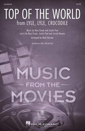 Shawn Mendes: Top Of The World (from Lyle, Lyle, Crocodile) (arr. Mark Brymer)
