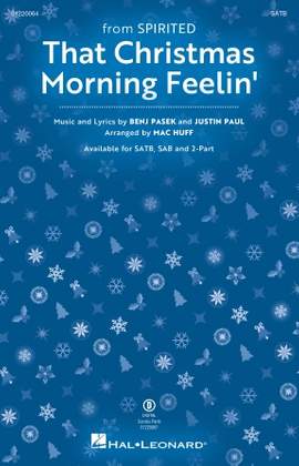Pasek & Paul: That Christmas Morning Feelin' (arr. Mac Huff) - Drums
