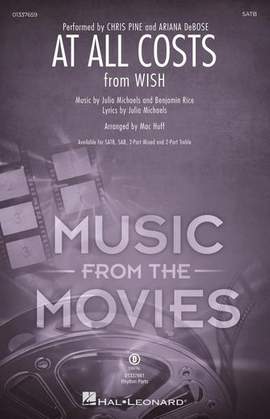 Chris Pine and Ariana DeBose: At All Costs (from Wish) (arr. Mac Huff)