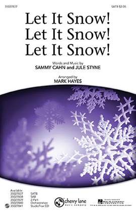 Sammy Cahn & Julie Styne: Let It Snow! Let It Snow! Let It Snow! (arr. Mark Hayes) - Pitched Percussion