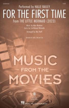 Halle Bailey: For The First Time (from The Little Mermaid) (2023) (arr. Mac Huff)