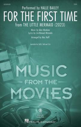 Halle Bailey: For The First Time (from The Little Mermaid) (2023) (arr. Mac Huff)