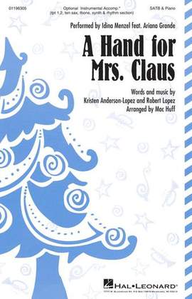 Idina Menzel feat. Ariana Grande: A Hand For Mrs. Claus (arr. Mac Huff) - Trumpet 1